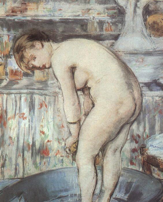 Edouard Manet Woman in a Tub